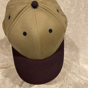 Cap Baseball by Toppers Tan/Navy One Size